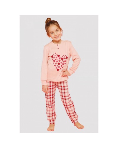 Pigiama caldo cotone bambina Noidìnotte