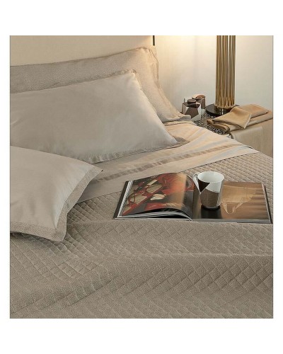 Copriletto Quilt trapuntato Minimal Borbonese