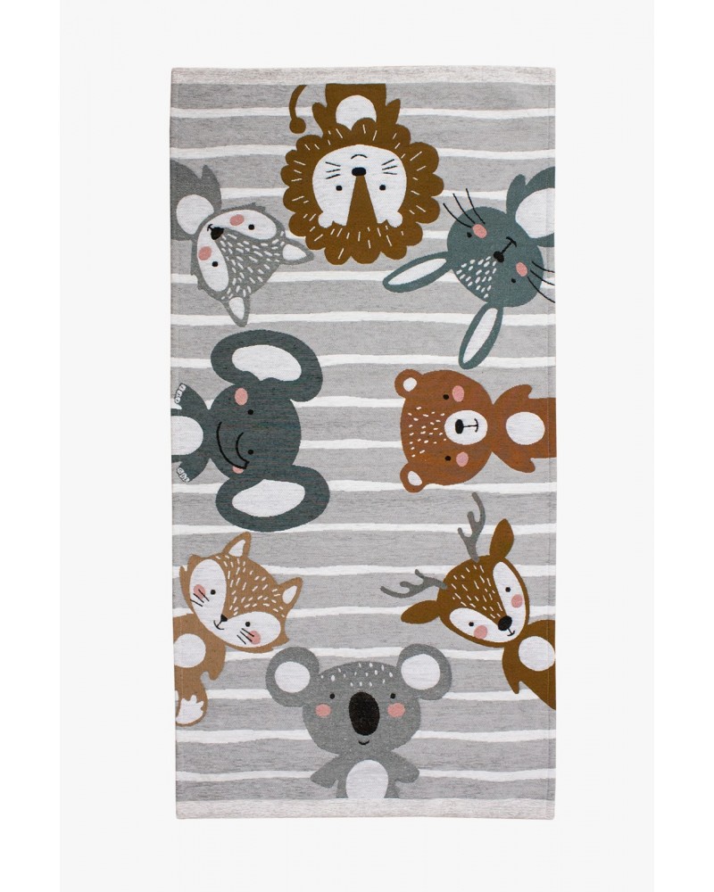 Tappeto Linea Kids giungla Cotton House