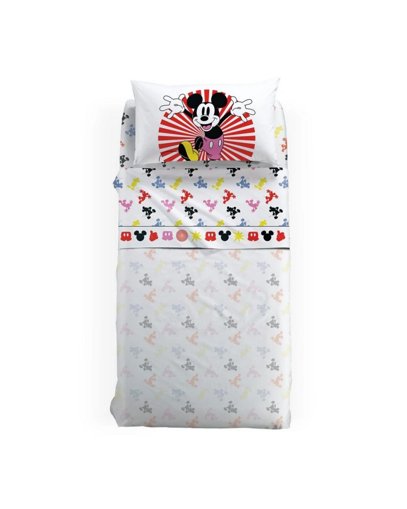 Lenzuola Mickey Fantasy in Cotone Caleffi Lenzuola Mickey Fantasy in Cotone Caleffi