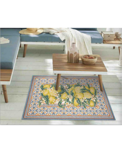 Tappeto Amalfi cotone e ciniglia Cotton House