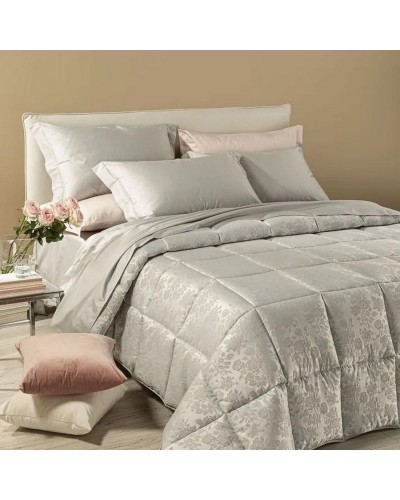 Trapunta Invernale in Raso Jacquard Belfiore Caleffi