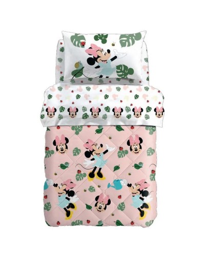 Trapunta singola Minnie Garden Caleffi Disney