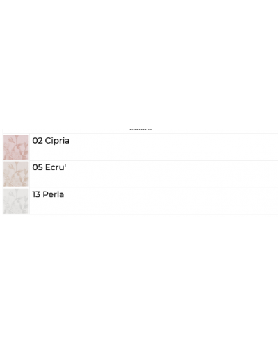 Trapunta Giorgia Ecrù con logo cristalli Blumarine