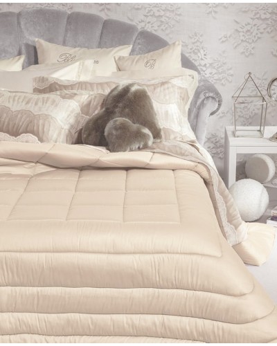 Trapunta Lory Matrimoniale Con Cristalli Seta Blumarine