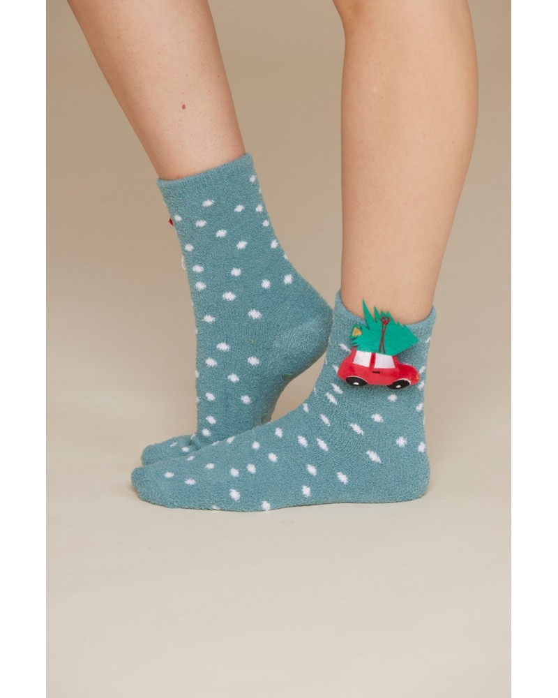 Calzini donna Natale antiscivolo NoidìNotte