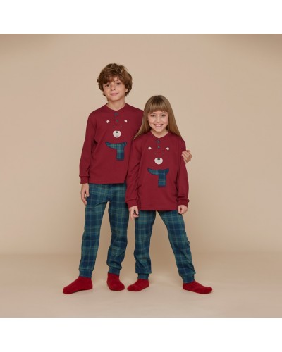 Pigiama caldo cotone bambini Noidìnotte