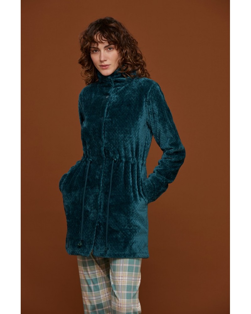 Vestaglia in cotone coral Noidìnotte Vestaglia in cotone coral Noidìnotte