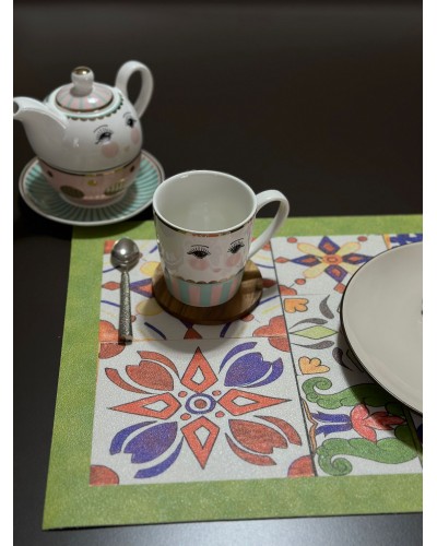 Tovaglietta Americana in vinile Triade