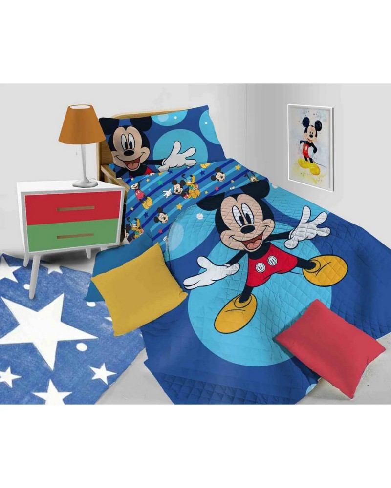 Trapuntino Singolo Mickey Hermet per Bambini Trapuntino Singolo Mickey Hermet per Bambini