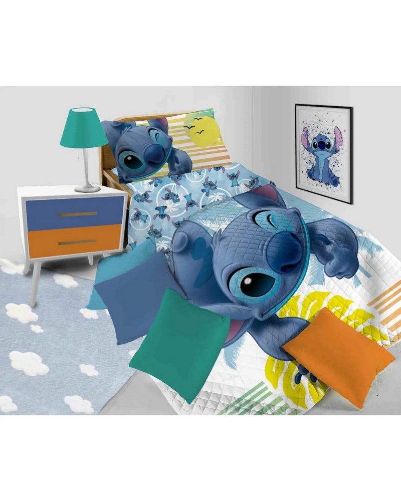 Trapuntino Singolo Stitch Hermet Morbido e Confortevole per Bambini