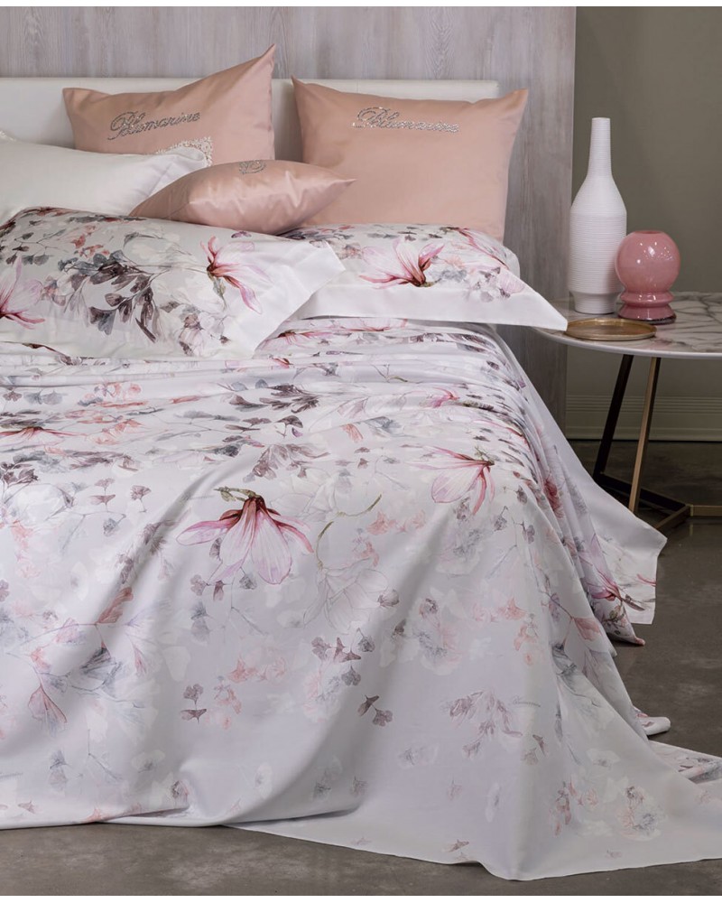 Completo Lenzuola Matrimoniale Magnolia Quattro Stagioni Blumarine Completo Lenzuola Matrimoniale Magnolia Quattro Stagioni Blumarine