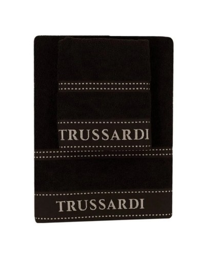Set asciugamani Ribbon viso e ospite Trussardi