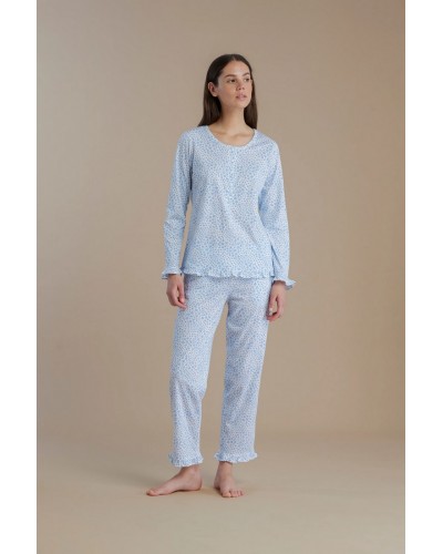Pigiama donna in cotone Noidìnotte