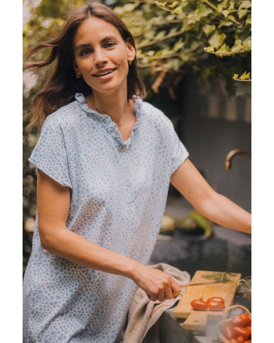 Camicia da notte in cotone Noidìnotte