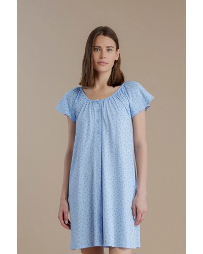 Camicia da notte in cotone Noidìnotte