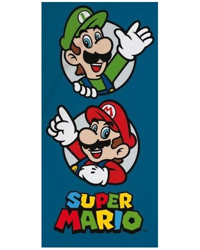 Telo Mare Super Mario microspugna Hermet