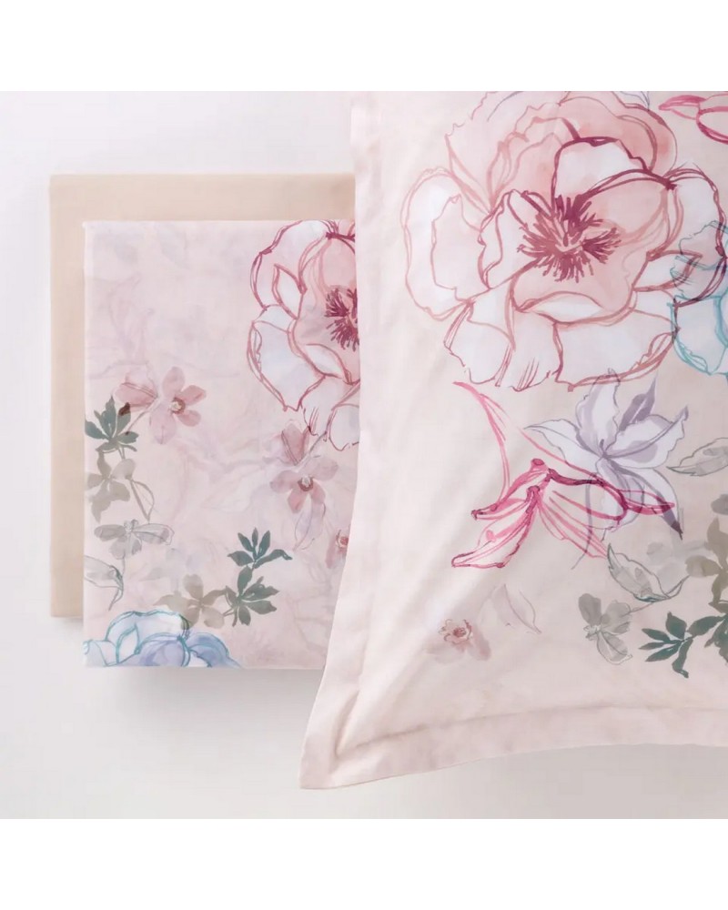 Completo Letto In Percalle Amouage Riviera Completo Letto In Percalle Amouage Riviera