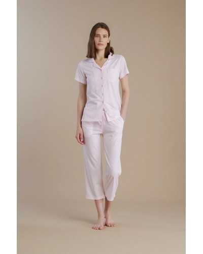 Pigiama donna in cotone manica corta NoidìNotte