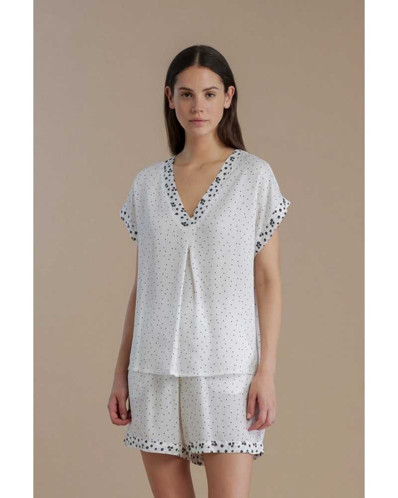 Pigiama Donna Viscosa Manica Corta NoidìNotte