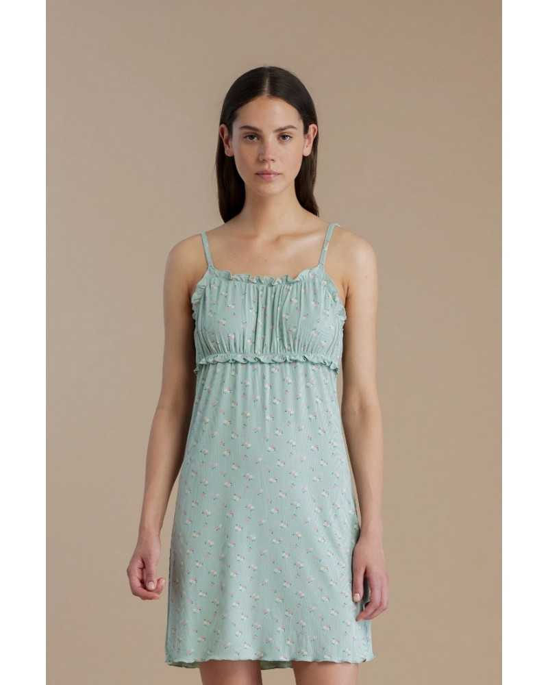 Camicia da notte donna in costina NoidìNotte