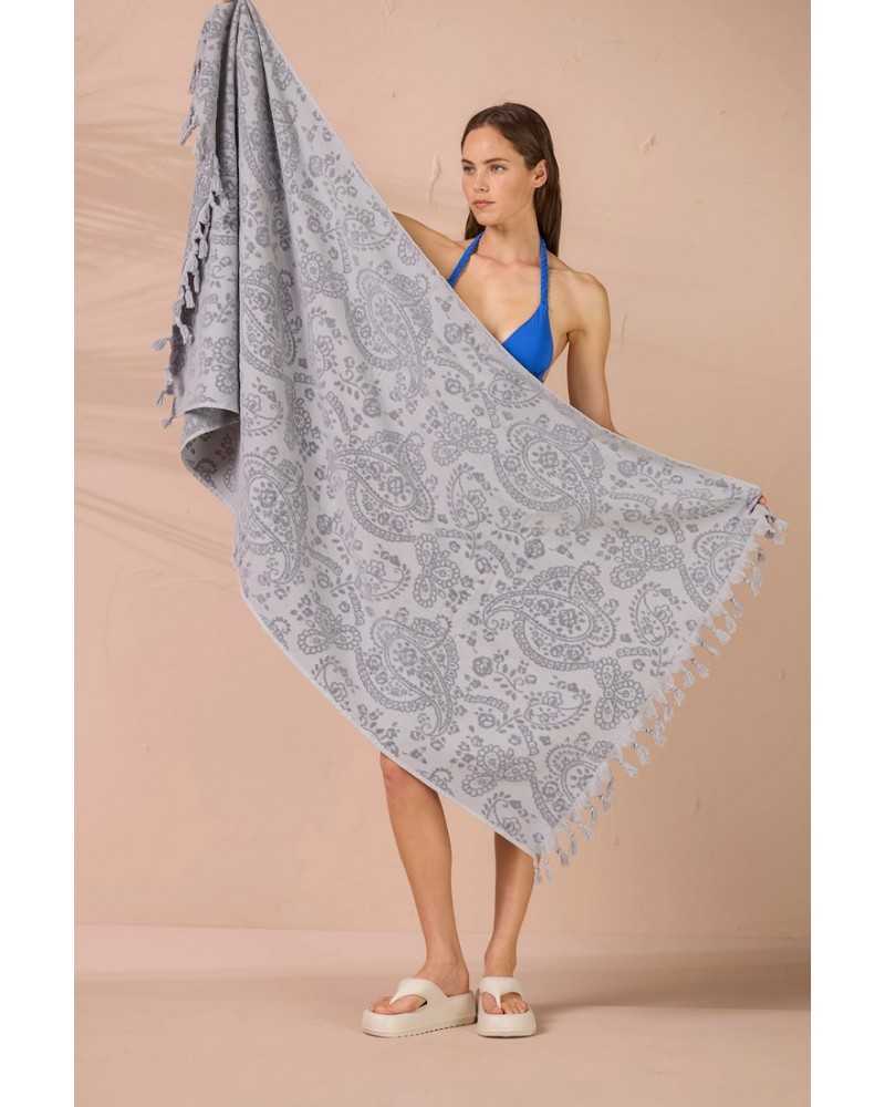 Telo mare in spugna 90x170 cm NoidìNotte