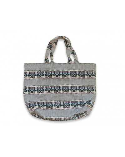 Borsa mare artigianale in cotone Shopping Sardinia