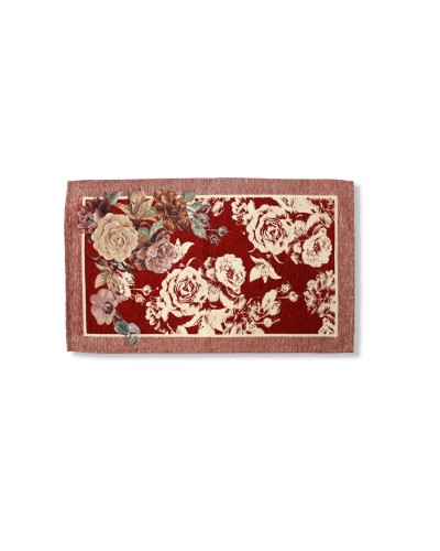 Tappeto Roses cotone e ciniglia Cotton House