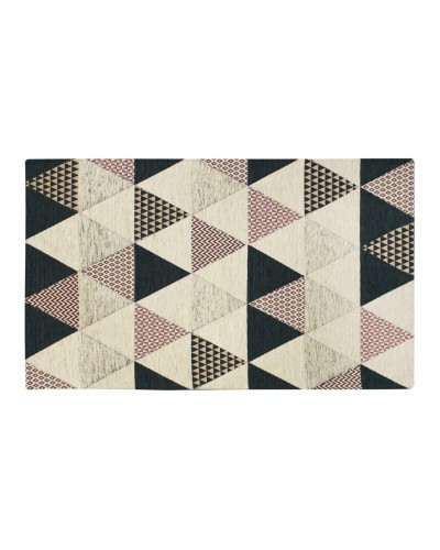 Tappeto Triangoli cotone e ciniglia Cotton House