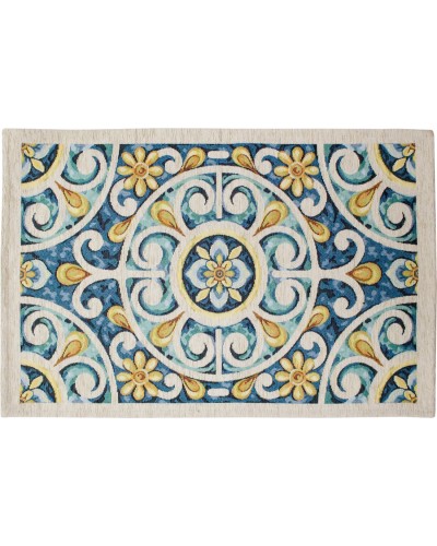Tappeto Andalusia cotone e ciniglia Cotton House