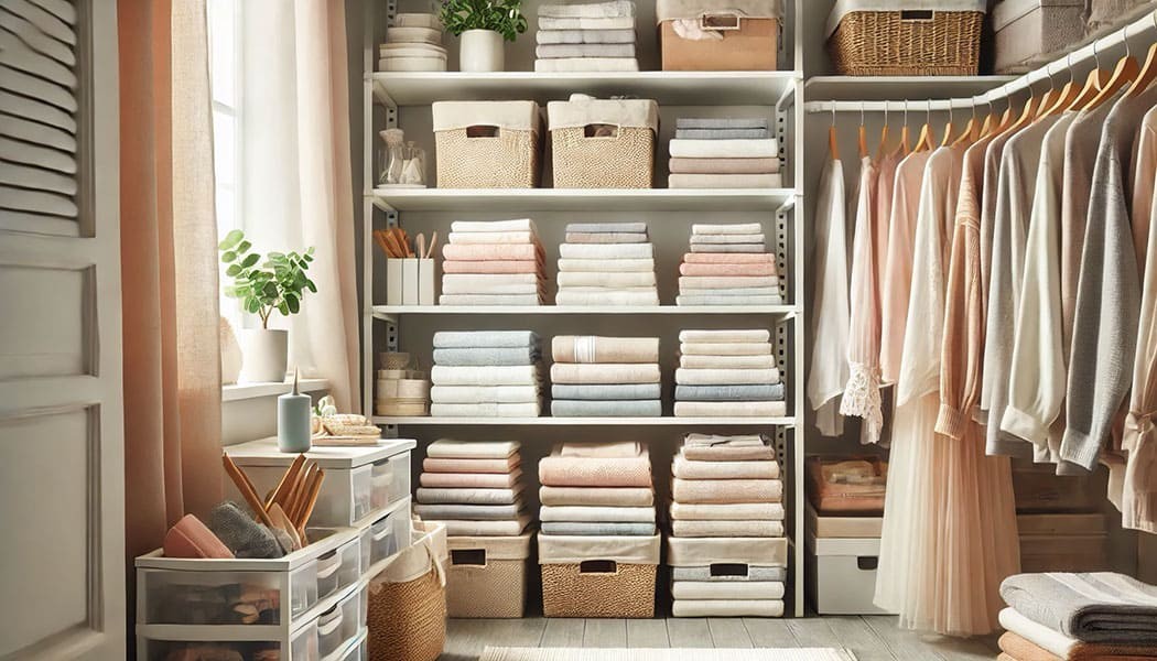 Come Organizzare i Tessili per Massimizzare lo Spazio e Mantenerli in Ordine
